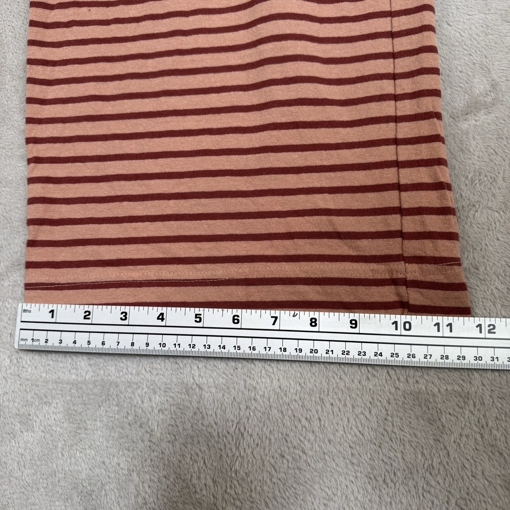 Free People Free-Est Sailor Tube Top Set Women M Burnt Henna Stripe Resort Beach - Picture 16 of 16